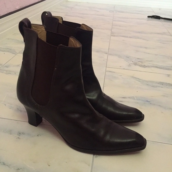 Michael Kors Leather Chelsea Boot Heals Italian - Picture 3 of 15